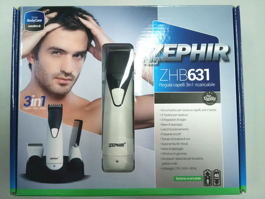 3 in 1 Multifunktions-Nasen-Ohr-Haartrimmer mit Batterie-Leistung aus Kunststoff